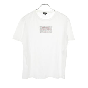 Monte carlo T-shirt Crew neck Short sleeve Cotton White