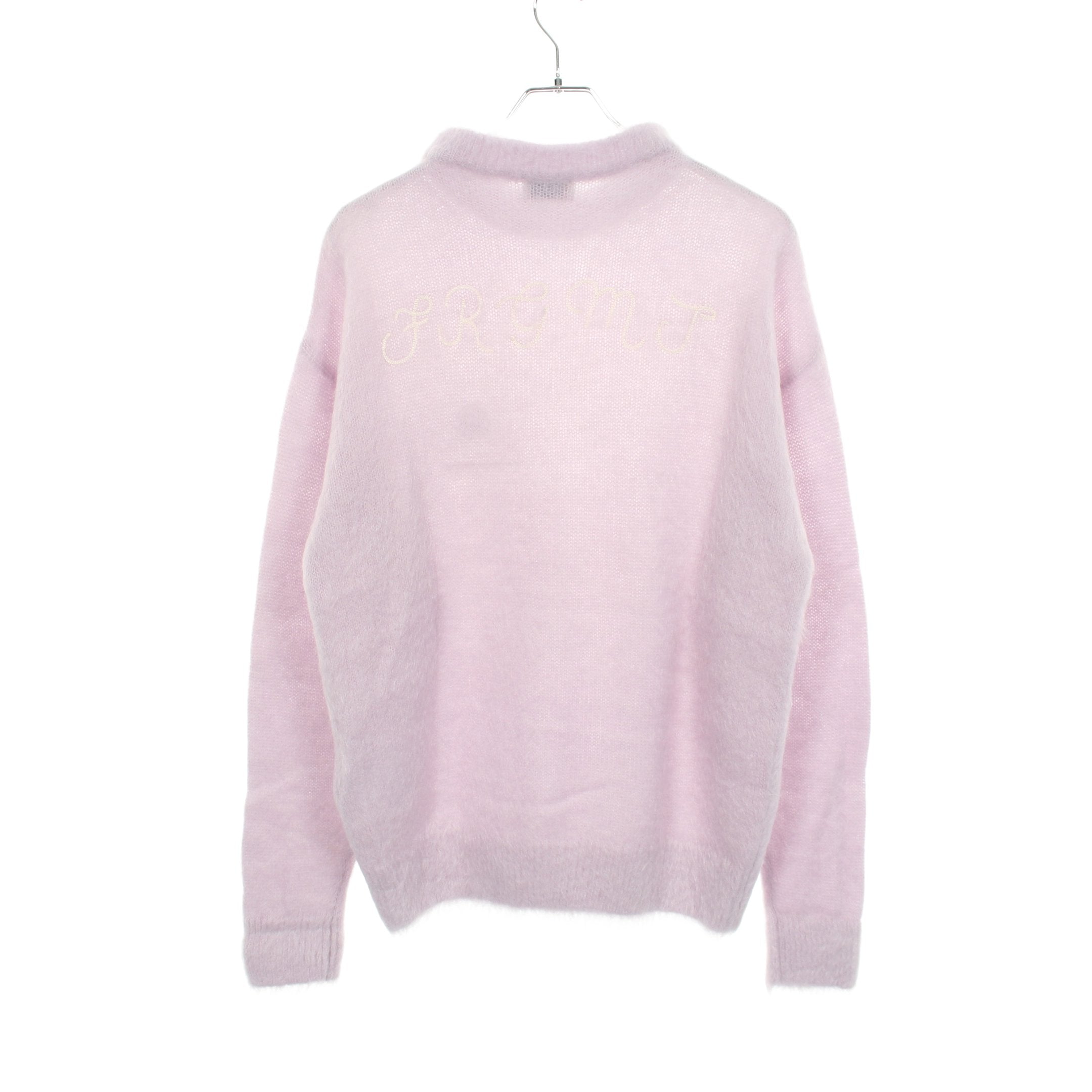 MONCLER GENIUS 7 FRAGMENT HIROSHI FUJIWARA Knit Mohair Nylon Wool