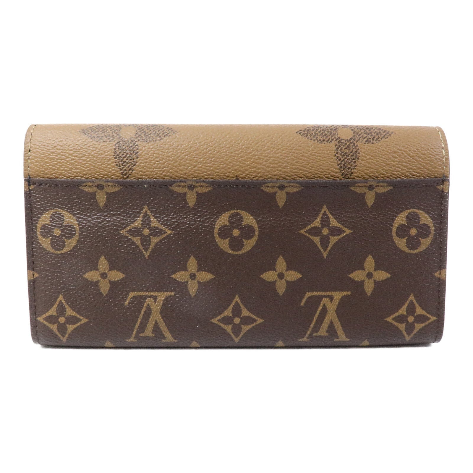 LOUIS VUITTON LV GHW Sarah Long Wallet M80726 Mono Reverse Giant