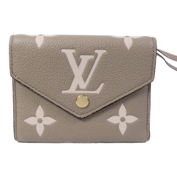 LOUIS VUITTON LV GHW Victorine Wallet M81861 Monogram Empreinte