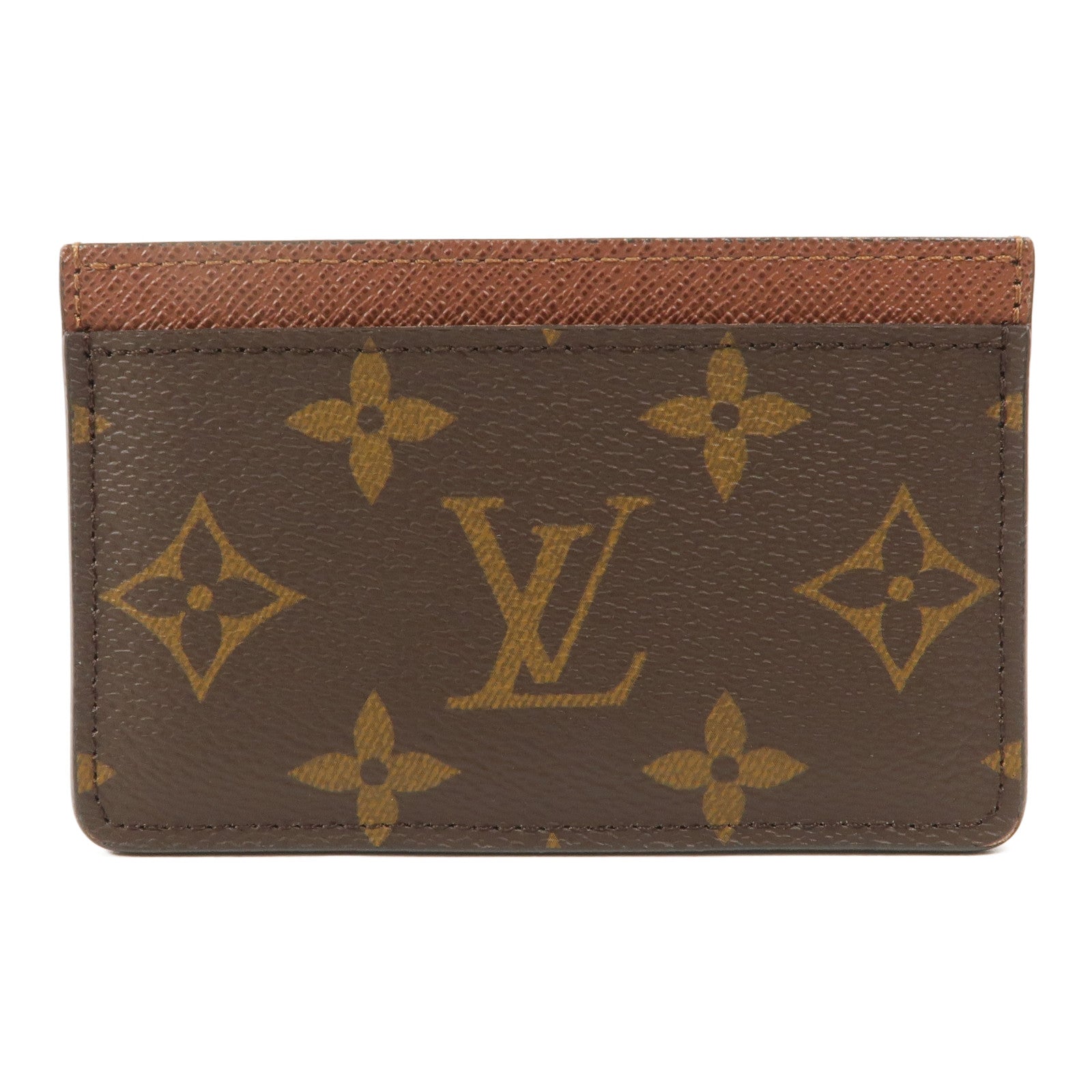 LOUIS VUITTON LV Porte-cartes simple Card Case M61733 Monogram