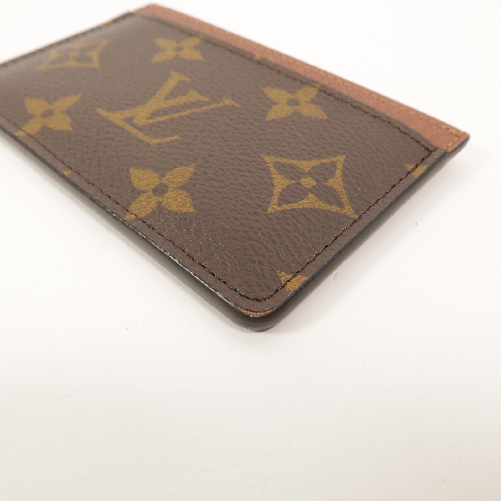 LOUIS VUITTON LV Porte-cartes simple Card Case M61733 Monogram