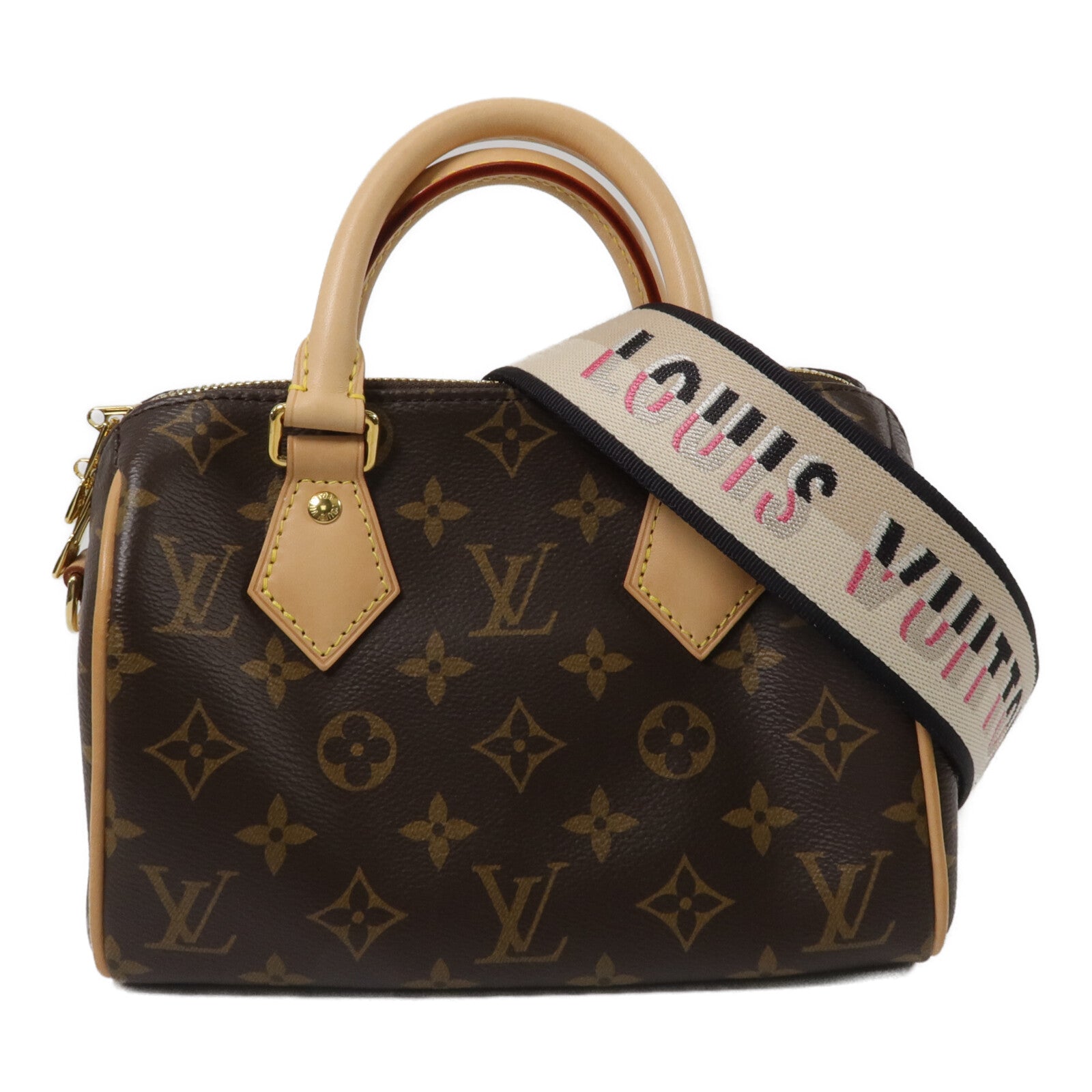 LOUIS VUITTON LV GHW Speedy Bandouliere 20 2 Way Bag M46234