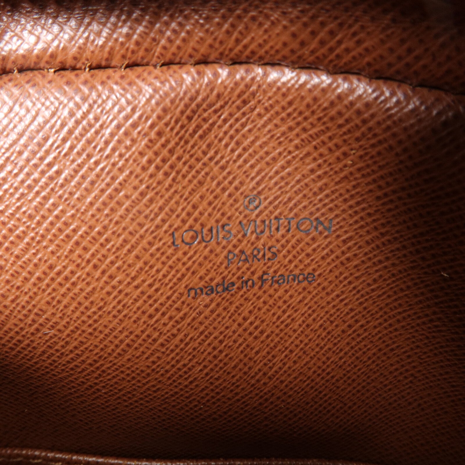 LOUIS VUITTON LV GHW Danube Shoulder Bag M45266 Monogram Brown